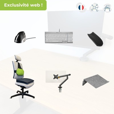 Pack équipements et posture au bureau