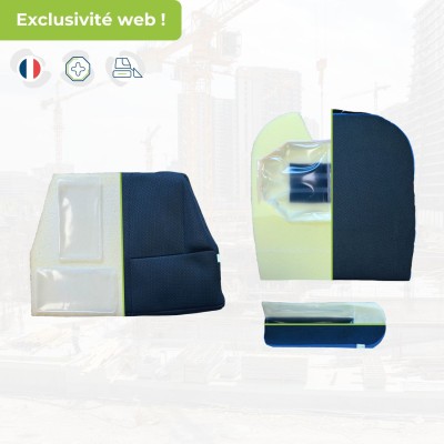 Coussins ergonomiques pour engins