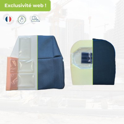 Coussins ergonomiques pour engins