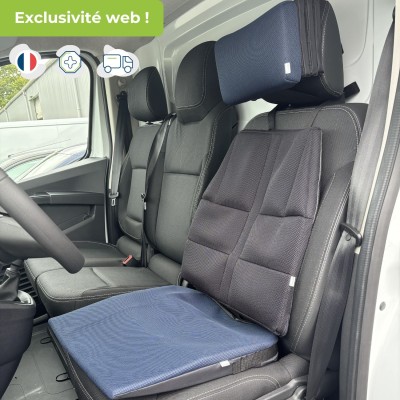 Coussins ergonomiques pour sciatique, hernie, lombalgie en voiture