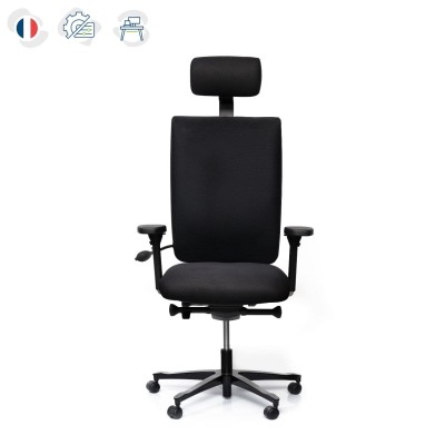 siège de bureau ergonomique personnalisable