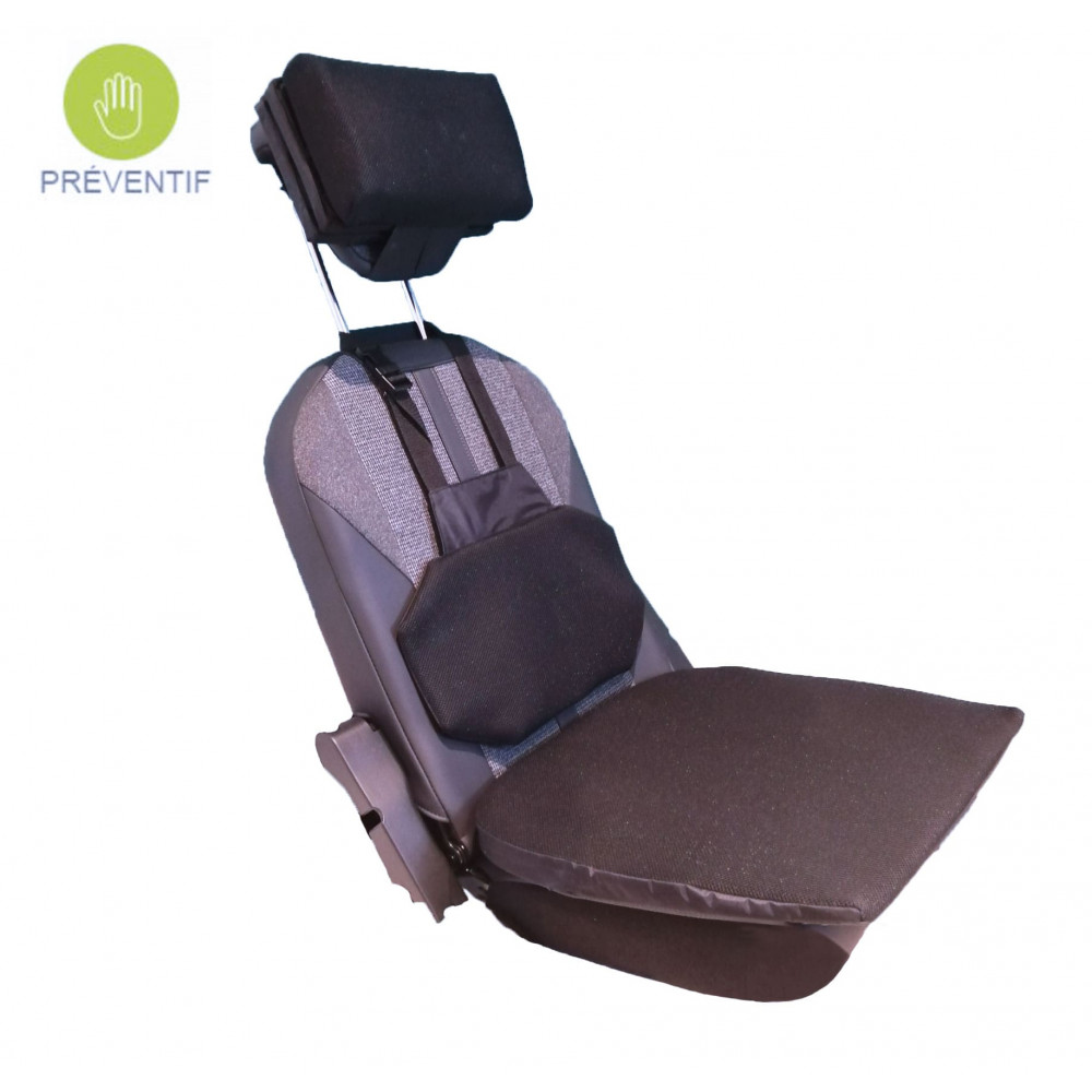 Assise ergonomique posturale Kiero Driver pour la voiture