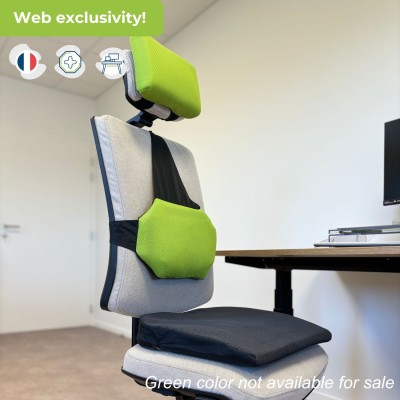 ergonomic set for office comfort