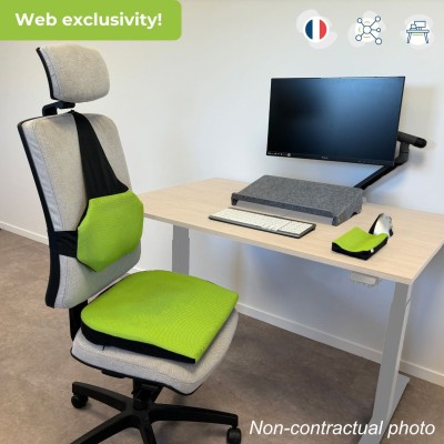 ergonomic set for office workers