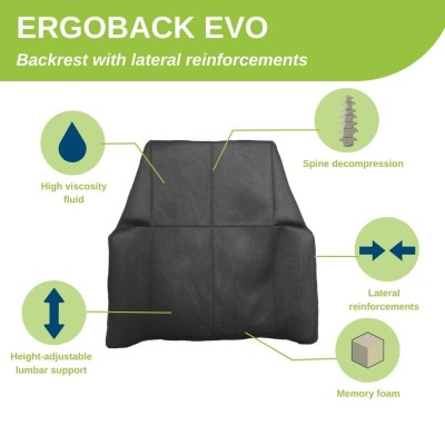 ergonomic back cushion for car