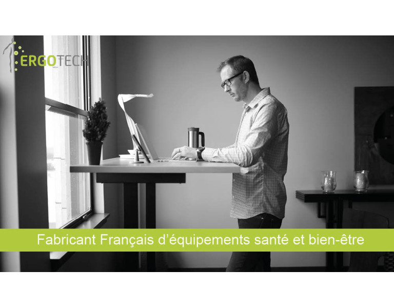Bureau réglable en hauteur, bureau ergonomique, bureau assis debout -  France Bureau